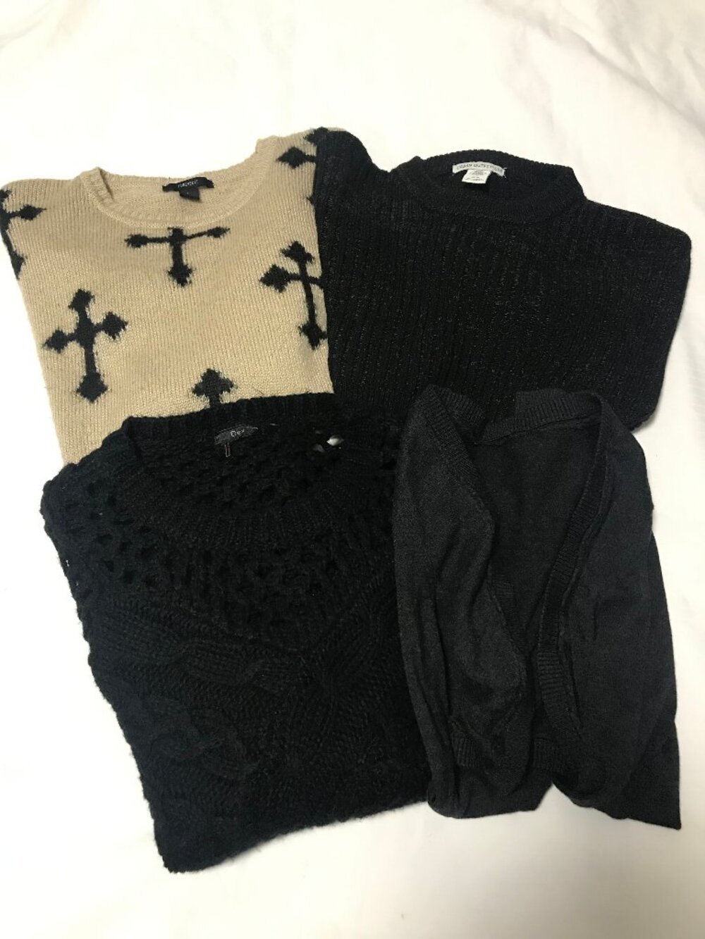 Mixed Lot Fall / Winter Knit Tops Sweater Shrug SMALL F21 Urban Outfitters DEX